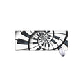 Spiral Piano Keyboard Print Extended Mouse Pad