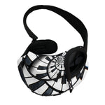 Spiral Piano Keyboard Print Pet Sling Carrier