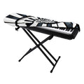 Spiral Piano Keyboard Print Piano Keyboard Cover