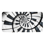 Spiral Piano Keyboard Print Towel