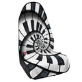 Spiral Piano Keyboard Print Waterproof Car Seat Cover