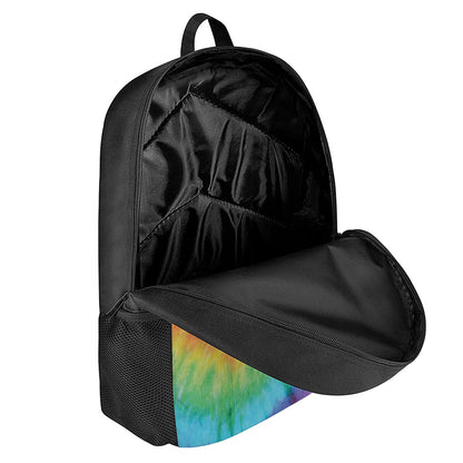 Spiral Tie Dye Print 17 Inch Backpack