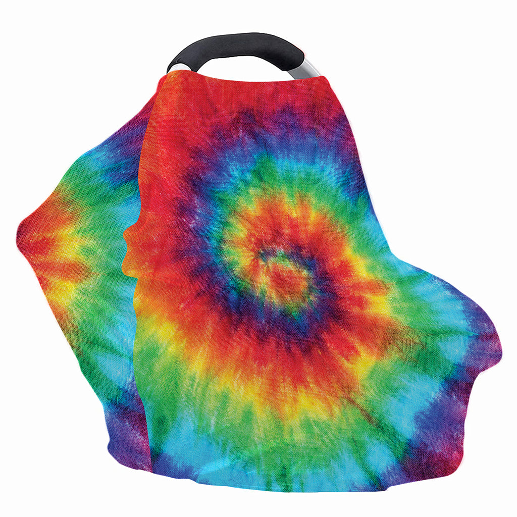 Spiral Tie Dye Print Baby Seat Cover