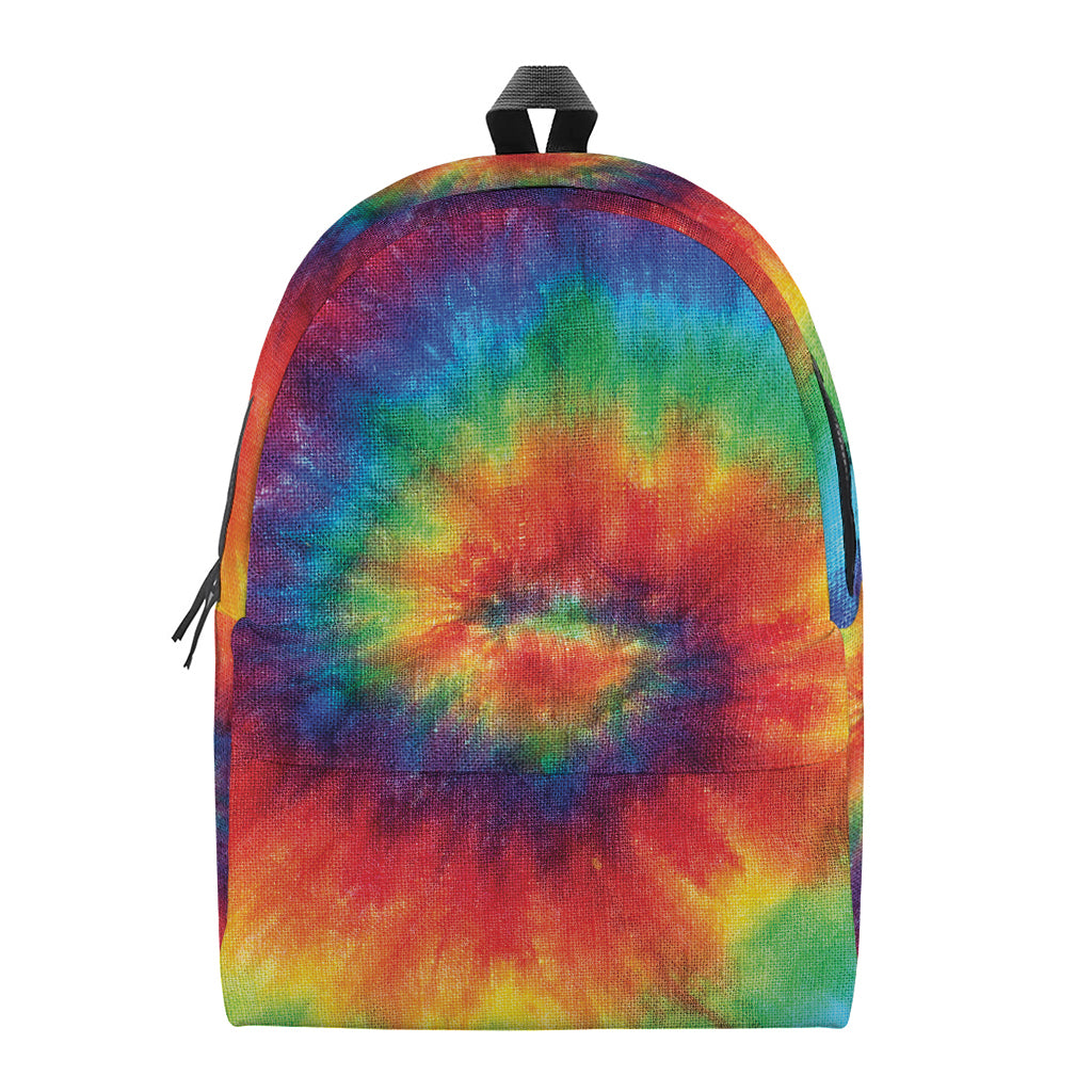 Spiral Tie Dye Print Backpack