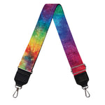 Spiral Tie Dye Print Bag Strap
