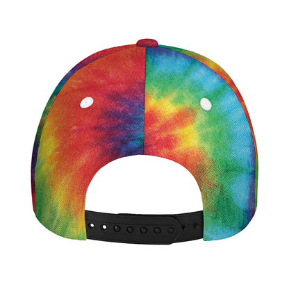 Spiral Tie Dye Print Baseball Cap