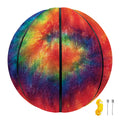 Spiral Tie Dye Print Basketball