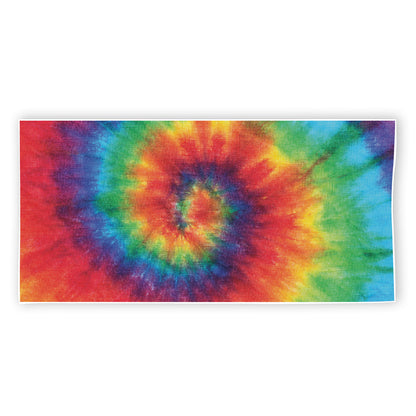 Spiral Tie Dye Print Beach Towel
