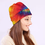 Spiral Tie Dye Print Beanie