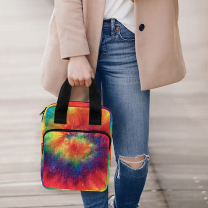 Spiral Tie Dye Print Bible Tote Bag