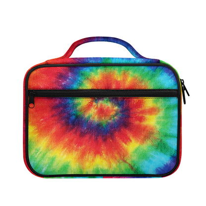 Spiral Tie Dye Print Briefcase Bible Bag