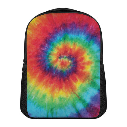 Spiral Tie Dye Print Casual Backpack