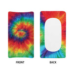 Spiral Tie Dye Print Changing Pad Cover