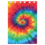 Spiral Tie Dye Print Curtain