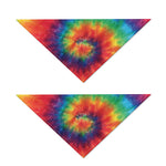 Spiral Tie Dye Print Dog Bandana