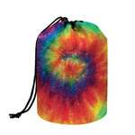 Spiral Tie Dye Print Drawstring Makeup Bag