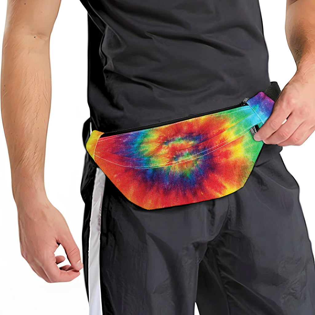 Spiral Tie Dye Print Fanny Pack