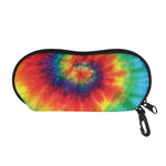 Spiral Tie Dye Print Glasses Case