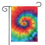 Spiral Tie Dye Print House Flag