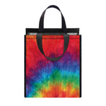 Spiral Tie Dye Print Insulated Lunch Tote