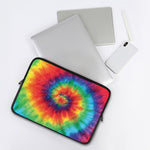 Spiral Tie Dye Print Laptop Sleeve