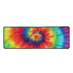 Spiral Tie Dye Print Long Kitchen Mat
