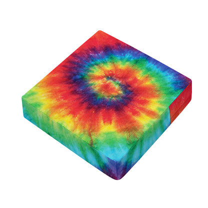 Spiral Tie Dye Print Outdoor Seat Cushion Cover
