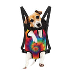 Spiral Tie Dye Print Pet Carrier Backpack