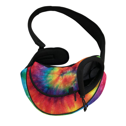 Spiral Tie Dye Print Pet Sling Carrier