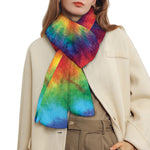 Spiral Tie Dye Print Scarf