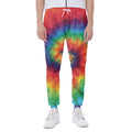 Spiral Tie Dye Print Joggers