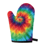 Spiral Tie Dye Print Single Oven Mitt