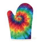 Spiral Tie Dye Print Single Oven Mitt