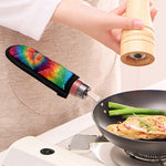 Spiral Tie Dye Print Skillet Handle Cover