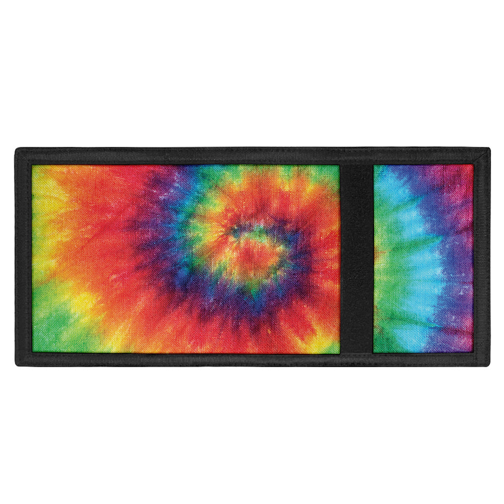 Spiral Tie Dye Print Trifold Wallet