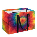 Spiral Tie Dye Print Utility Tote Bag