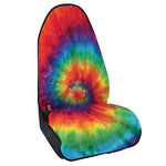 Spiral Tie Dye Print Waterproof Car Seat Cover