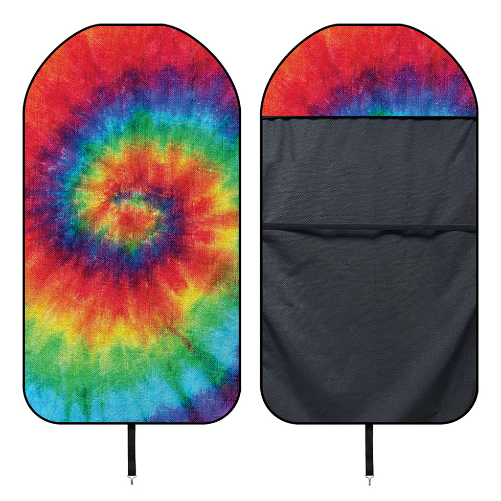 Spiral Tie Dye Print Waterproof Car Seat Cover