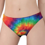 Spiral Tie Dye Print Women's Panties