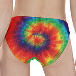 Spiral Tie Dye Print Women's Panties