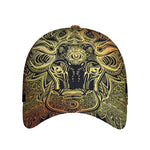 Spiritual Deer Mandala Print Baseball Cap