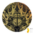 Spiritual Deer Mandala Print Basketball