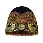 Spiritual Deer Mandala Print Beanie