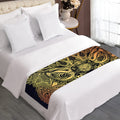 Spiritual Deer Mandala Print Bed Runner