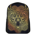 Spiritual Deer Mandala Print Casual Backpack