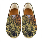 Spiritual Deer Mandala Print Casual Shoes