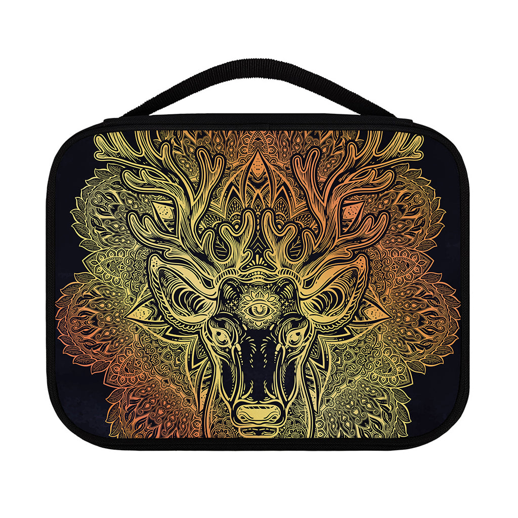 Spiritual Deer Mandala Print Classic Bible Case