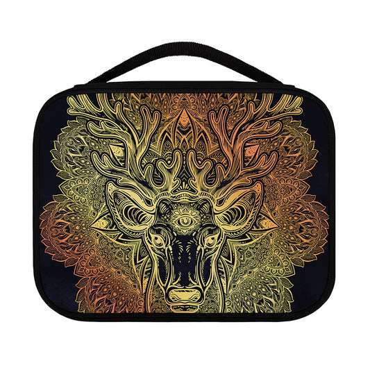 Spiritual Deer Mandala Print Classic Bible Case