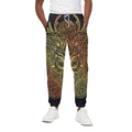 Spiritual Deer Mandala Print Cotton Sweatpants