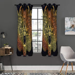 Spiritual Deer Mandala Print Curtain